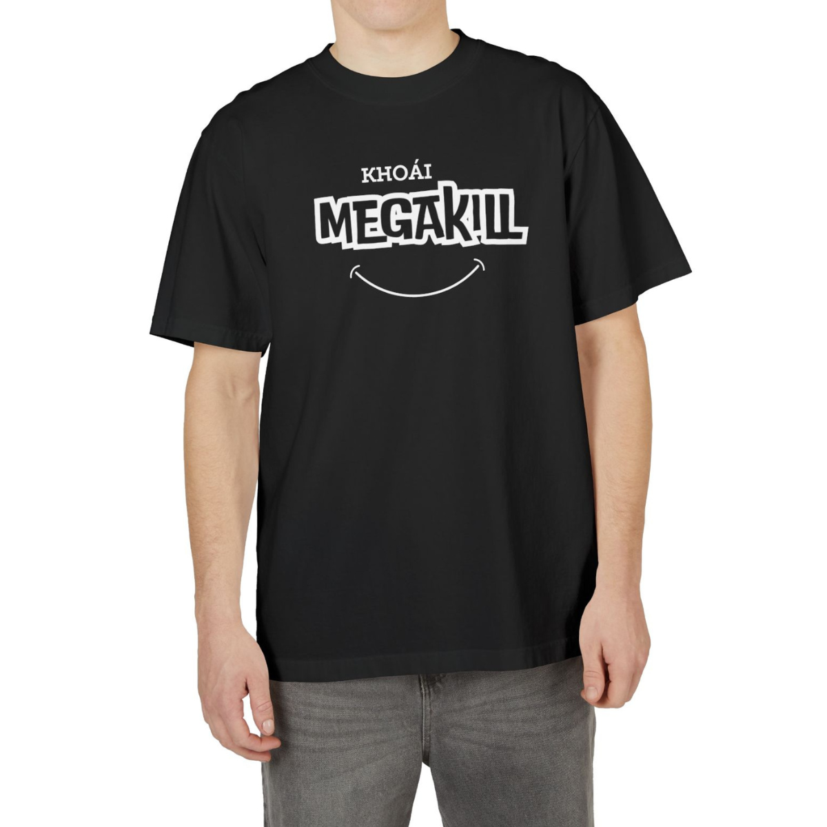 MEGAKILL Áo Thun In Tên Theo Yêu Cầu